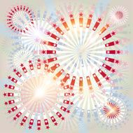 Independence Day card or background July 4 N21