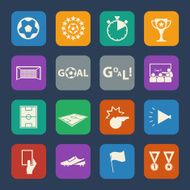 Soccer Icons set N8