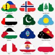 Set Flags in form clouds N9