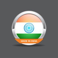 Indian Flag Vector Icon