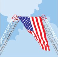 Ladders U S Flag C