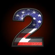 Vector American metal figure 2