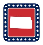 Kansas state button N2