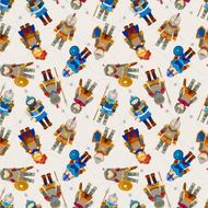 seamless Knight pattern N6