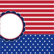 American flag background with stars symbolizing 4th july indepen N6