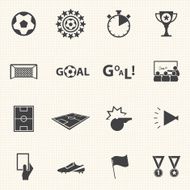 Soccer Icons set N9