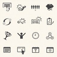 Soccer Icons set N10