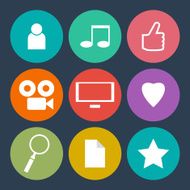 Media icons N6