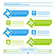 Web infographics elements Design template