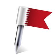 Vector Bahrain flag