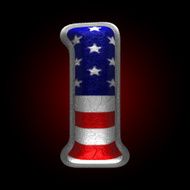 Vector American metal figure 1 N2