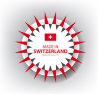 Made in SWITZERLAND SWISS seal Flag N2