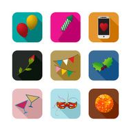 party icons set N6