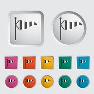 Meteorological tower icon N2