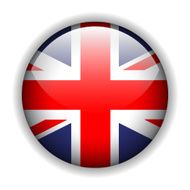England UK flag button vector