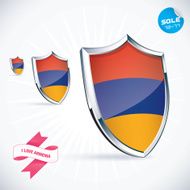 I Love Armenia Flag Illustration