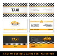 Business card taxi - first set