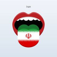 Iran language Abstract human tongue