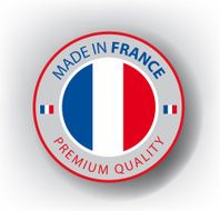 Made in FRANCE French seal Flag (Vector) N2