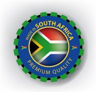 Made in South Africa S African seal Flag (Vector) N2