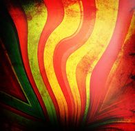 Multicolor Sunbeams grunge background N9