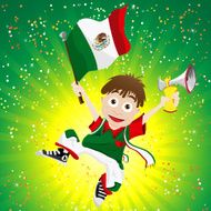 Mexico Soccer Fan Boy N2