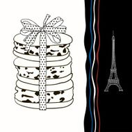 Macaroon Symbols of France