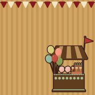 Candy shop card N2