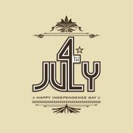 Fourth of July American Independence Day N32