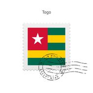 Togo Flag Postage Stamp