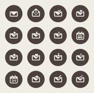 e-mail icons