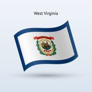 State of West Virginia Flag N4