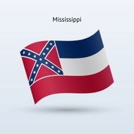 State of Mississippi Flag N4