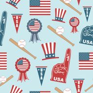 usa baseball pattern