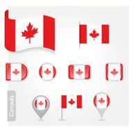 Canadian Flag Icon N2