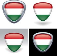 Hungarian Flag Crest