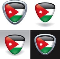 Jordanian Flag Crest