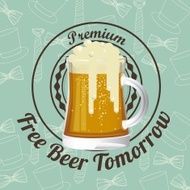 Beer Free Label N14