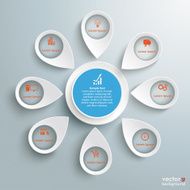 8 Location Markers Infographic