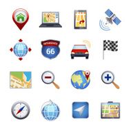 GPS Navigation Icons N5