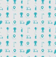 Monochrome vector background for golf