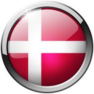 Denmark Round Metal Glass Button