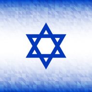 Abstract Background using Israel flag colors N2