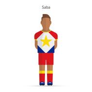 Saba football player Soccer uniform