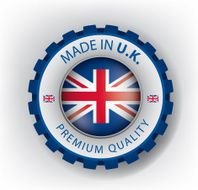 made in United Kingdom seals UK Flag (vector Art) N3
