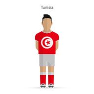 Tunisia football player Soccer uniform
