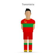 Transnistria football player Soccer uniform