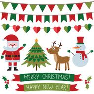 Christmas vector set N4