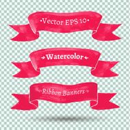 red ribbon banners N2