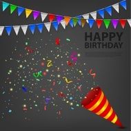 Exploding Confetti Popper birthday party N2